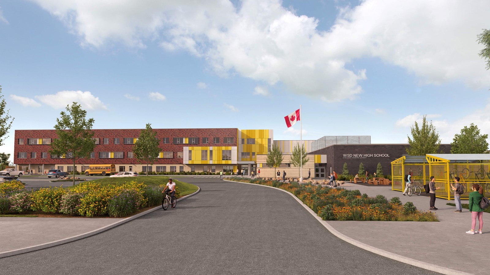 WSD High School in northwest Winnipeg